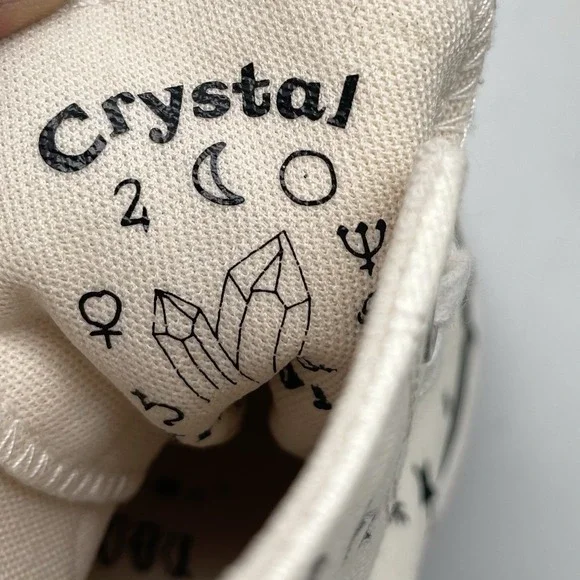 Converse Sneakers Womens 8 Chuck Taylor Crystal Stars Platform Hi A03724C‎ Shoes - Picture 6 of 11